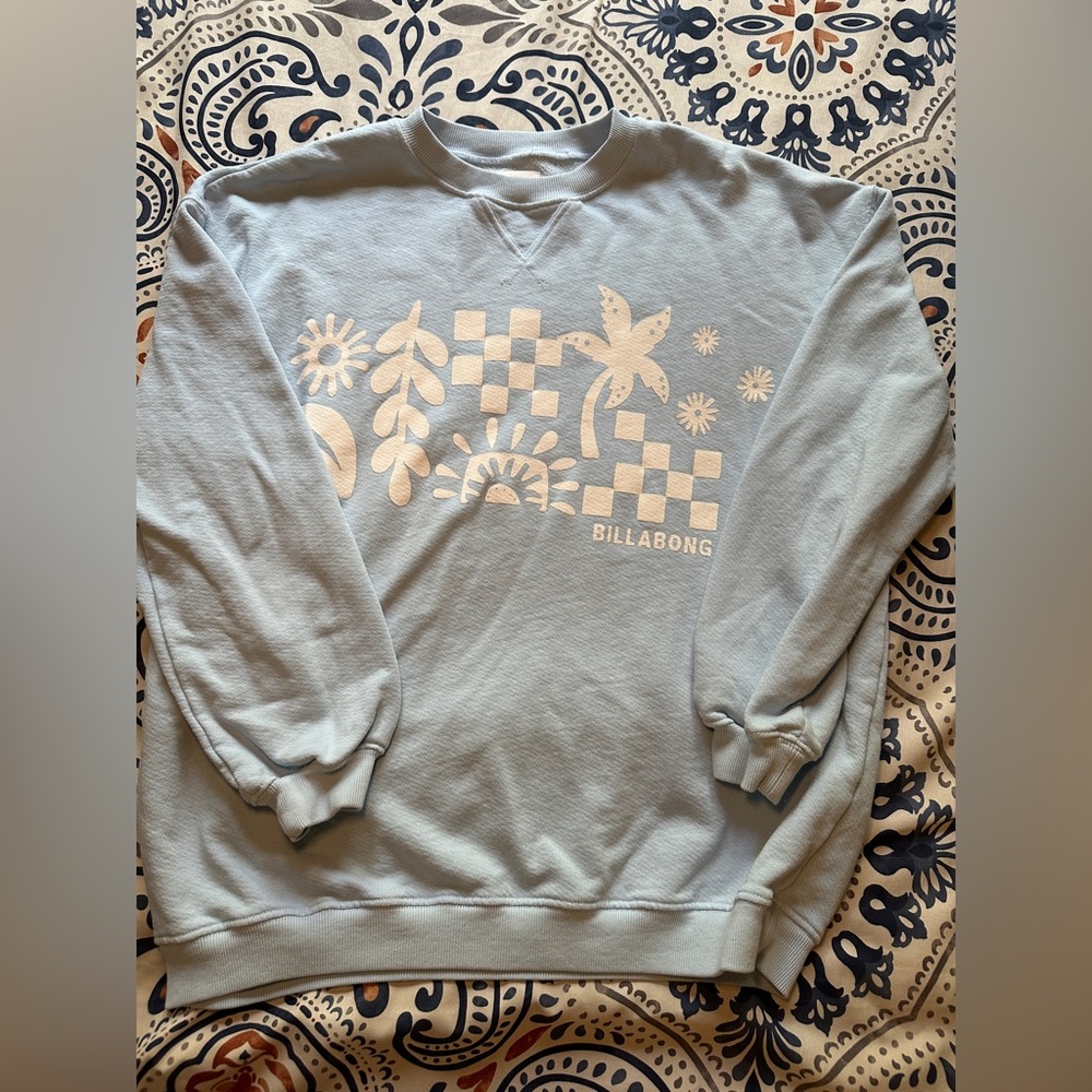 Girl’s Billabong Light Blue Sweatshirt
